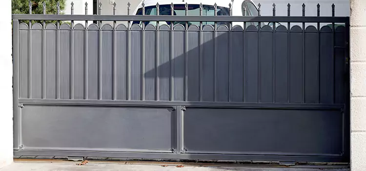 Metal Driveway Gate Installation Evanston